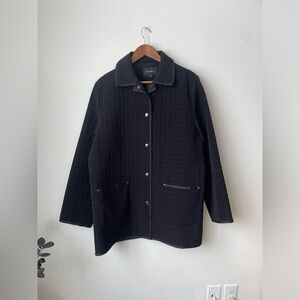 Elegant Black Women's Quilted Barn Jacket (Ralph Lauren Americana Vibes!)